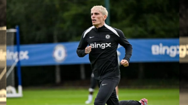 Garnacho Buka Suara Usai Latihan Perdana di Chelsea